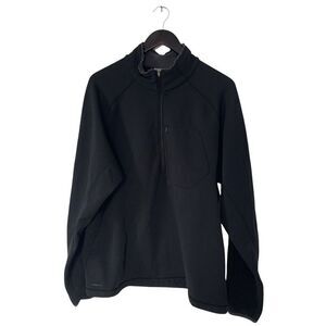 Nike ACG Black 1/2 Zip‎ Fleece Therma Fit Ruffle Collar SweatShirt